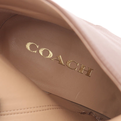 シャナ ブーティー ブーツ レザー ブラウン コーチ シューズ COACH
