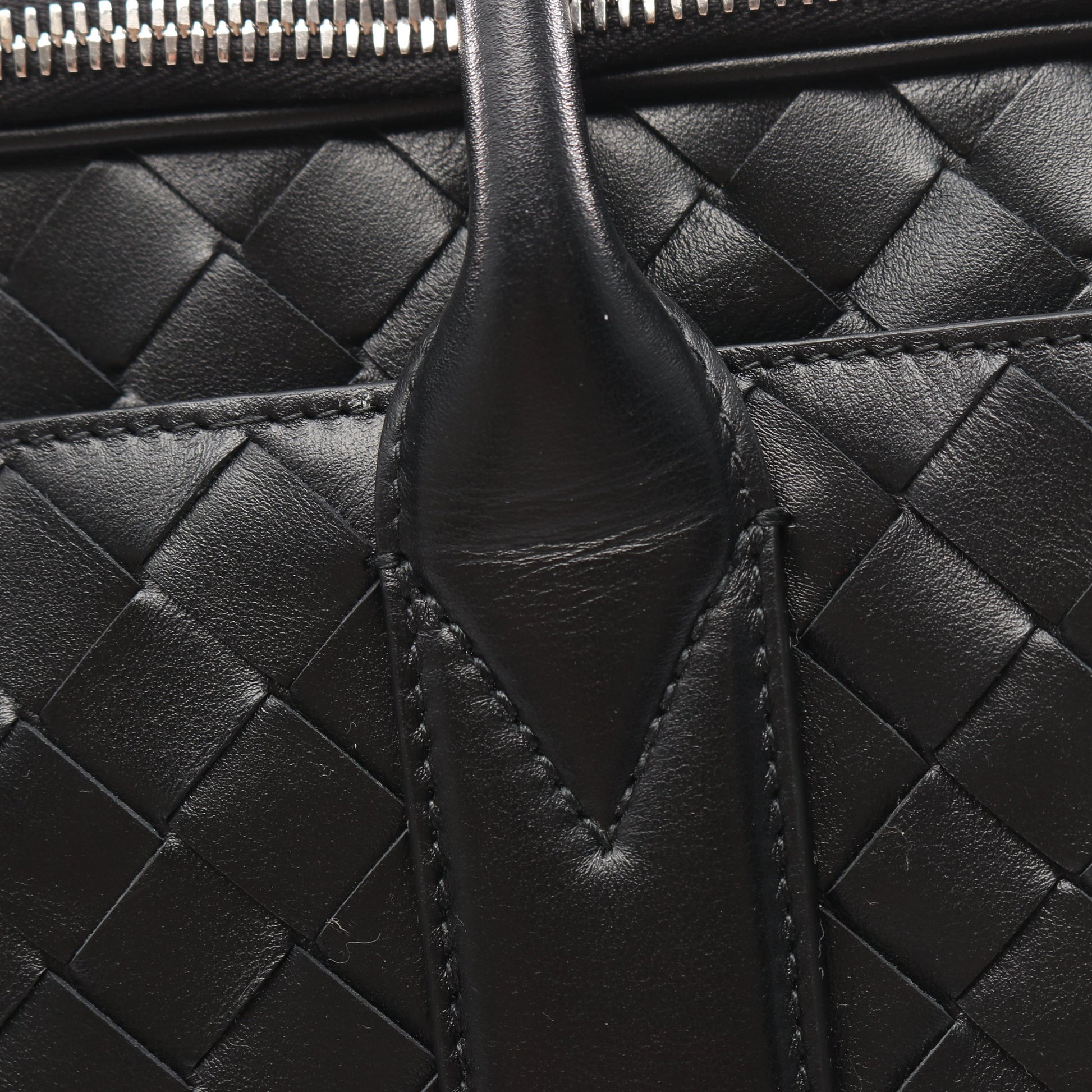 ゲッタウェイ イントレチャート 2WAY ブリーフケース ビジネスバッグ レザー ブラック ボッテガヴェネタ バッグ BOTTEGA VENETA