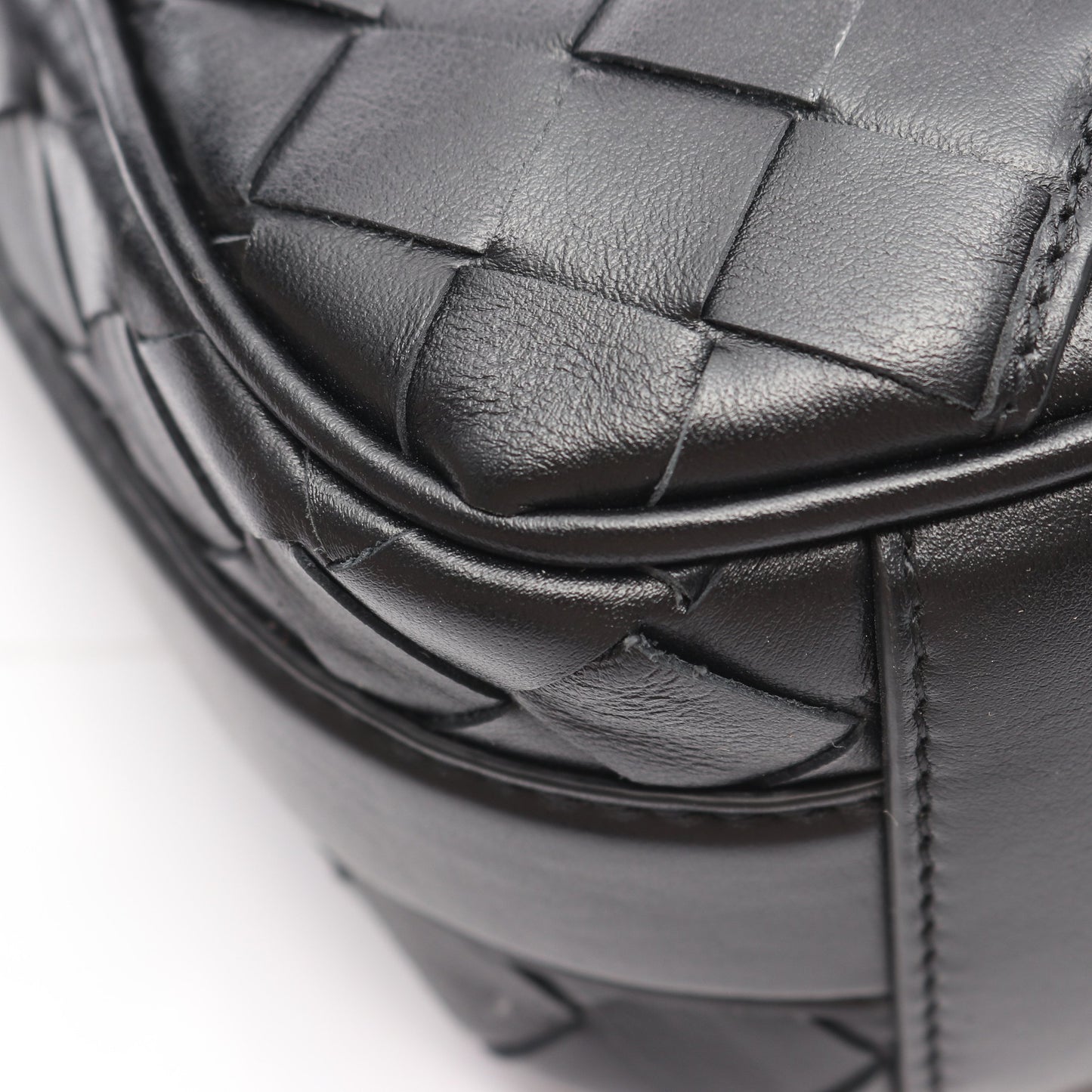 ゲッタウェイ イントレチャート 2WAY ブリーフケース ビジネスバッグ レザー ブラック ボッテガヴェネタ バッグ BOTTEGA VENETA