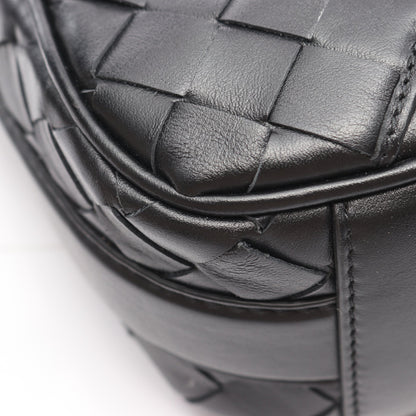 ゲッタウェイ イントレチャート 2WAY ブリーフケース ビジネスバッグ レザー ブラック ボッテガヴェネタ バッグ BOTTEGA VENETA
