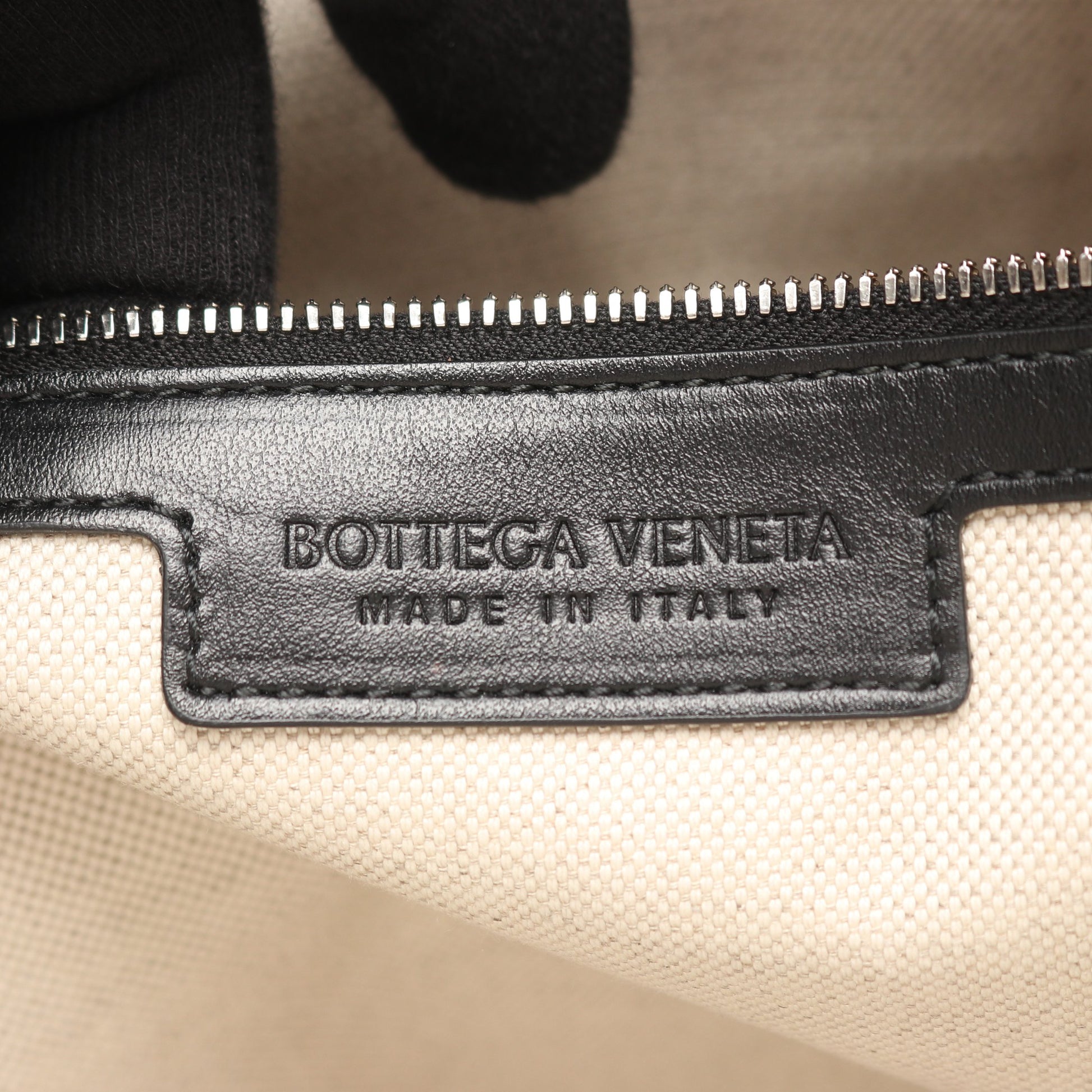 ゲッタウェイ イントレチャート 2WAY ブリーフケース ビジネスバッグ レザー ブラック ボッテガヴェネタ バッグ BOTTEGA VENETA