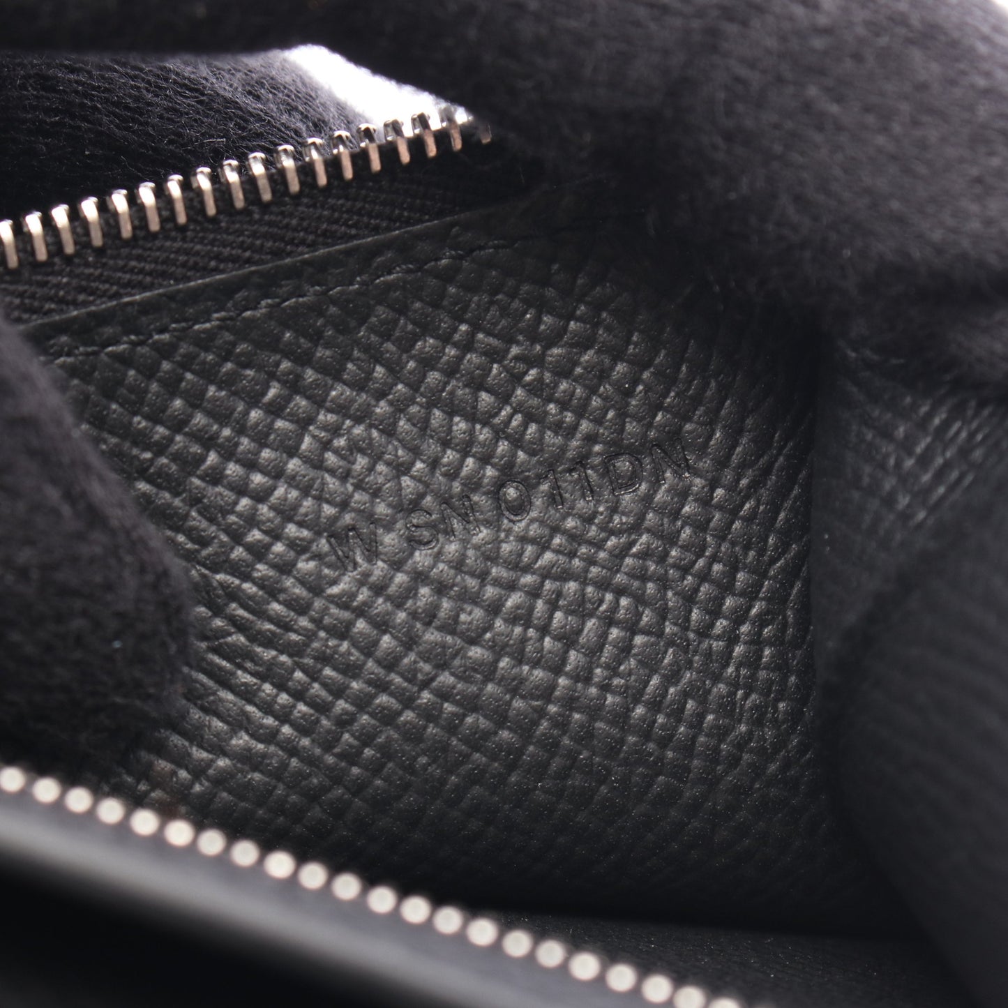 ニュー Hパッサン コンパクト 二つ折り財布 ヴォーエプソン ブラック シルバー金具 W刻印 エルメス