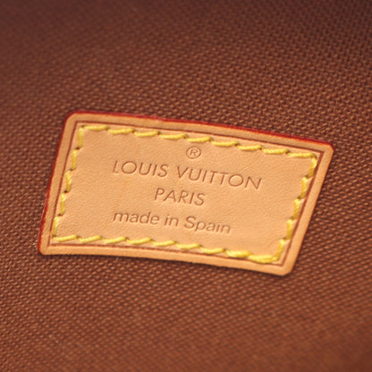ポシェットガンジュ モノグラム ボディバッグ PVC レザー ブラウン ルイヴィトン バッグ LOUIS VUITTON