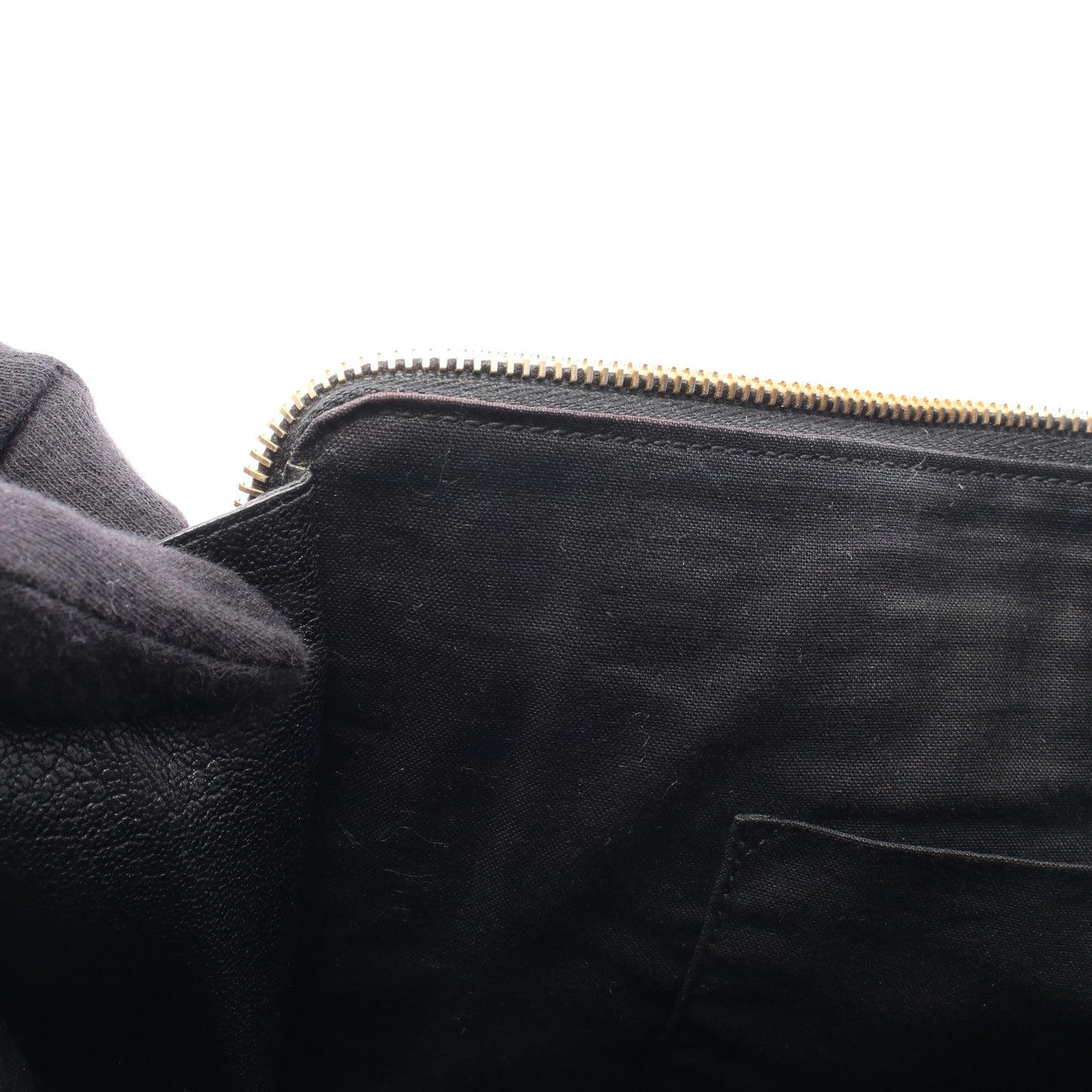 クラシック メタリック エッジ クラッチバッグ レザー ブラック バレンシアガ バッグ BALENCIAGA