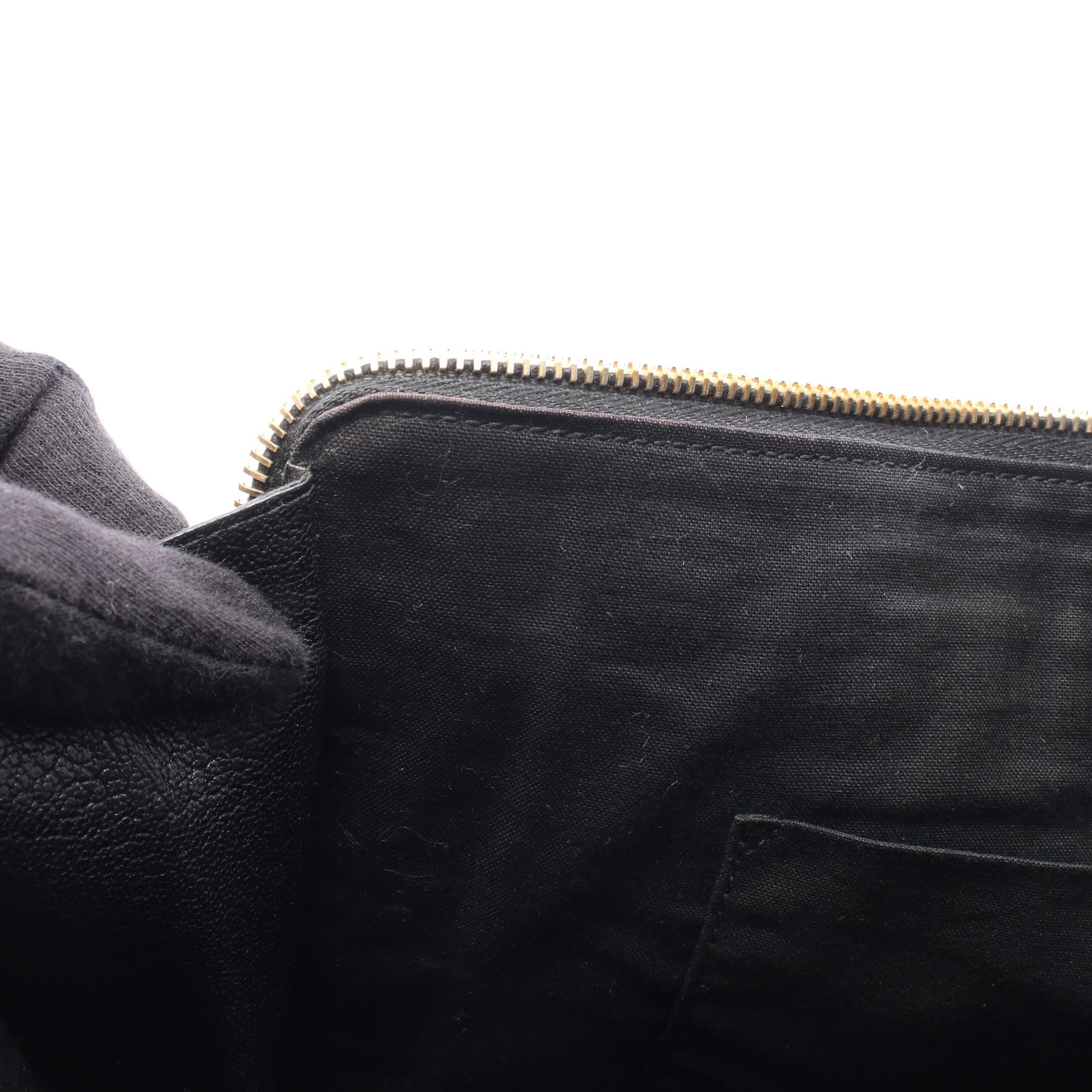 クラシック メタリック エッジ クラッチバッグ レザー ブラック バレンシアガ バッグ BALENCIAGA
