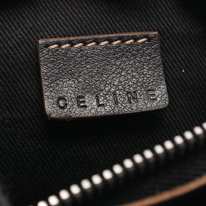 マカダム ウエストバッグ キャンバス レザー ブラック ブラウン セリーヌ バッグ CELINE