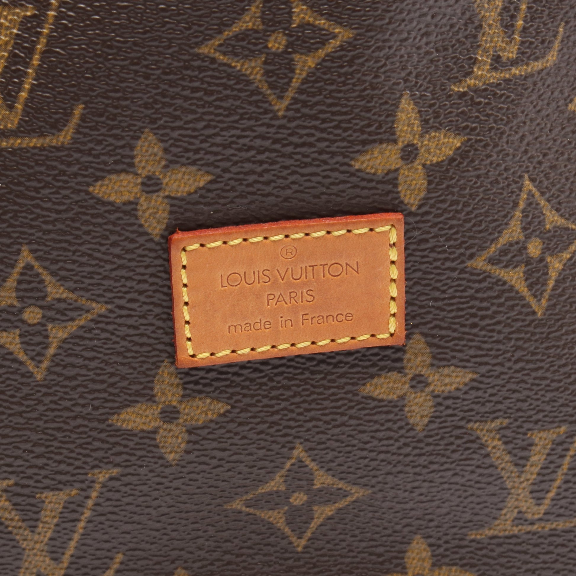 ソミュール30 モノグラム ショルダーバッグ PVC レザー ブラウン ルイヴィトン バッグ LOUIS VUITTON