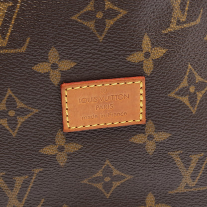 ソミュール30 モノグラム ショルダーバッグ PVC レザー ブラウン ルイヴィトン バッグ LOUIS VUITTON