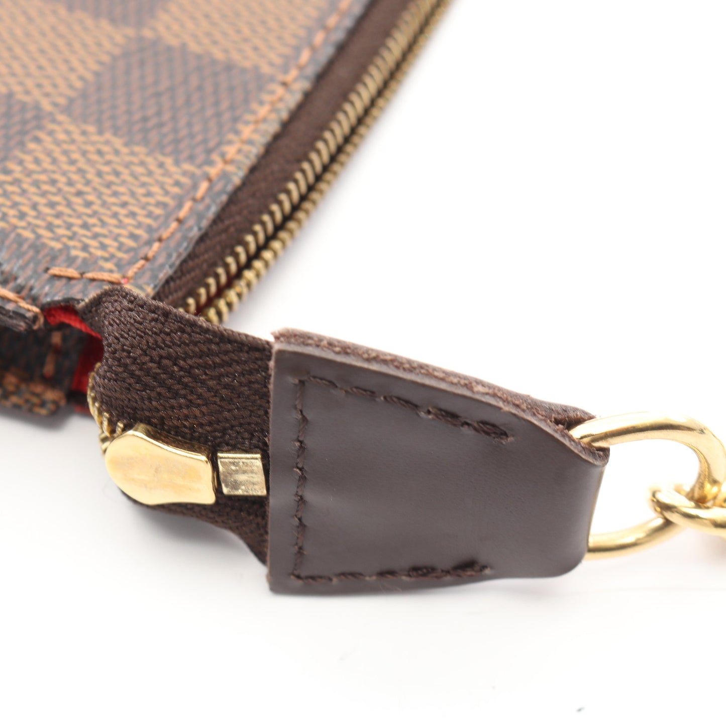 ソフィ ダミエエベヌ 2WAY チェーンハンドバッグ PVC レザー ブラウン ルイヴィトン バッグ LOUIS VUITTON