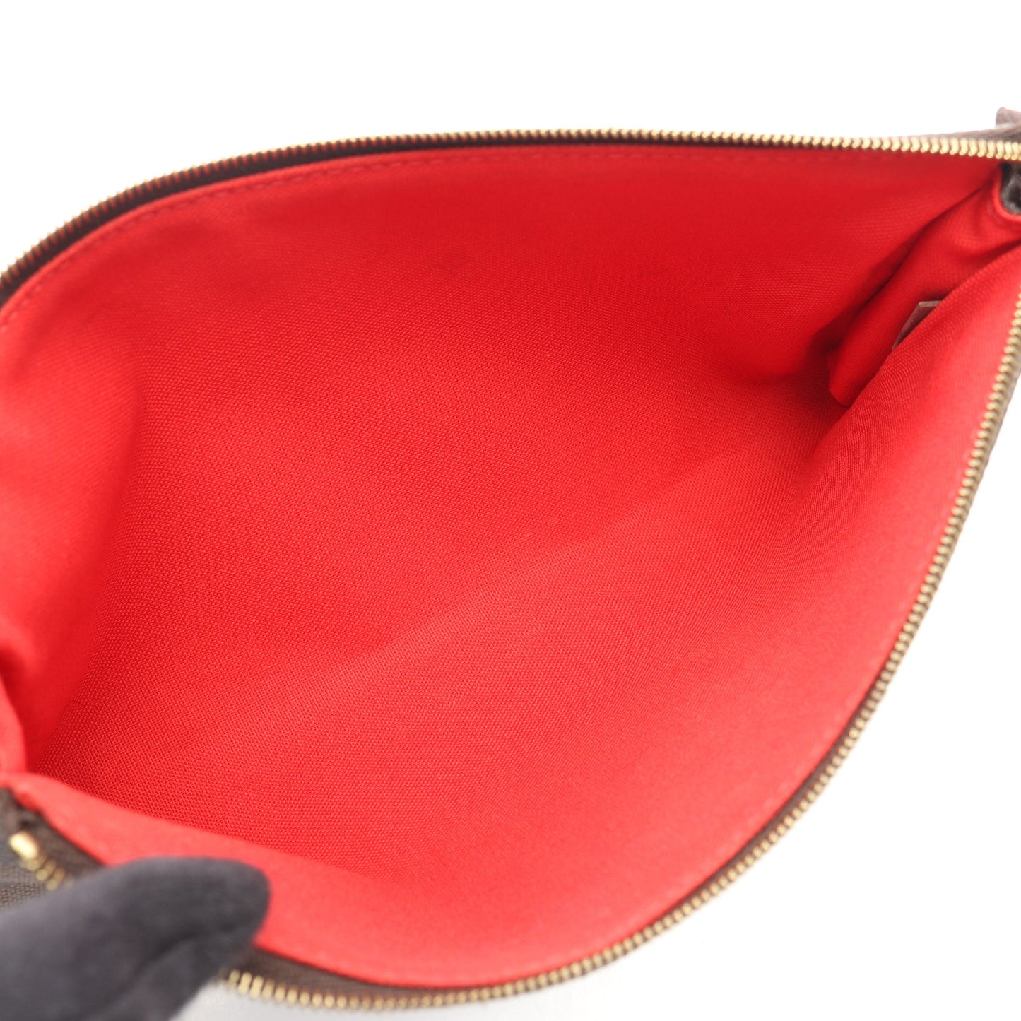 ソフィ ダミエエベヌ 2WAY チェーンハンドバッグ PVC レザー ブラウン ルイヴィトン バッグ LOUIS VUITTON