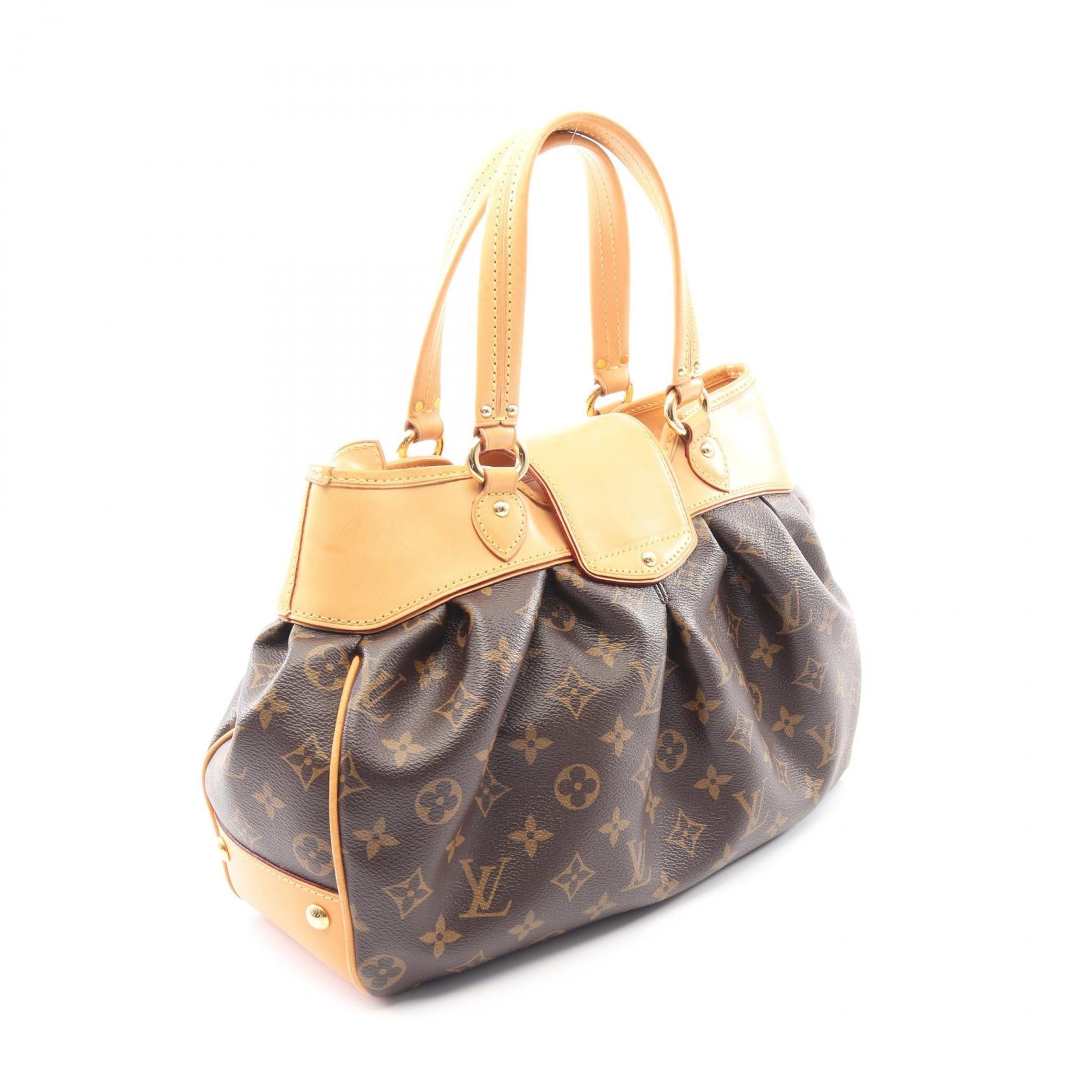 ボエシPM モノグラム ハンドバッグ PVC レザー ブラウン ルイヴィトン バッグ LOUIS VUITTON
