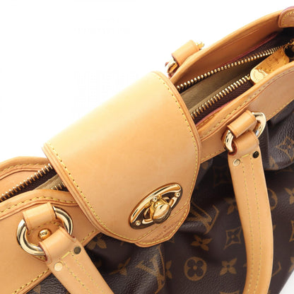 ボエシPM モノグラム ハンドバッグ PVC レザー ブラウン ルイヴィトン バッグ LOUIS VUITTON