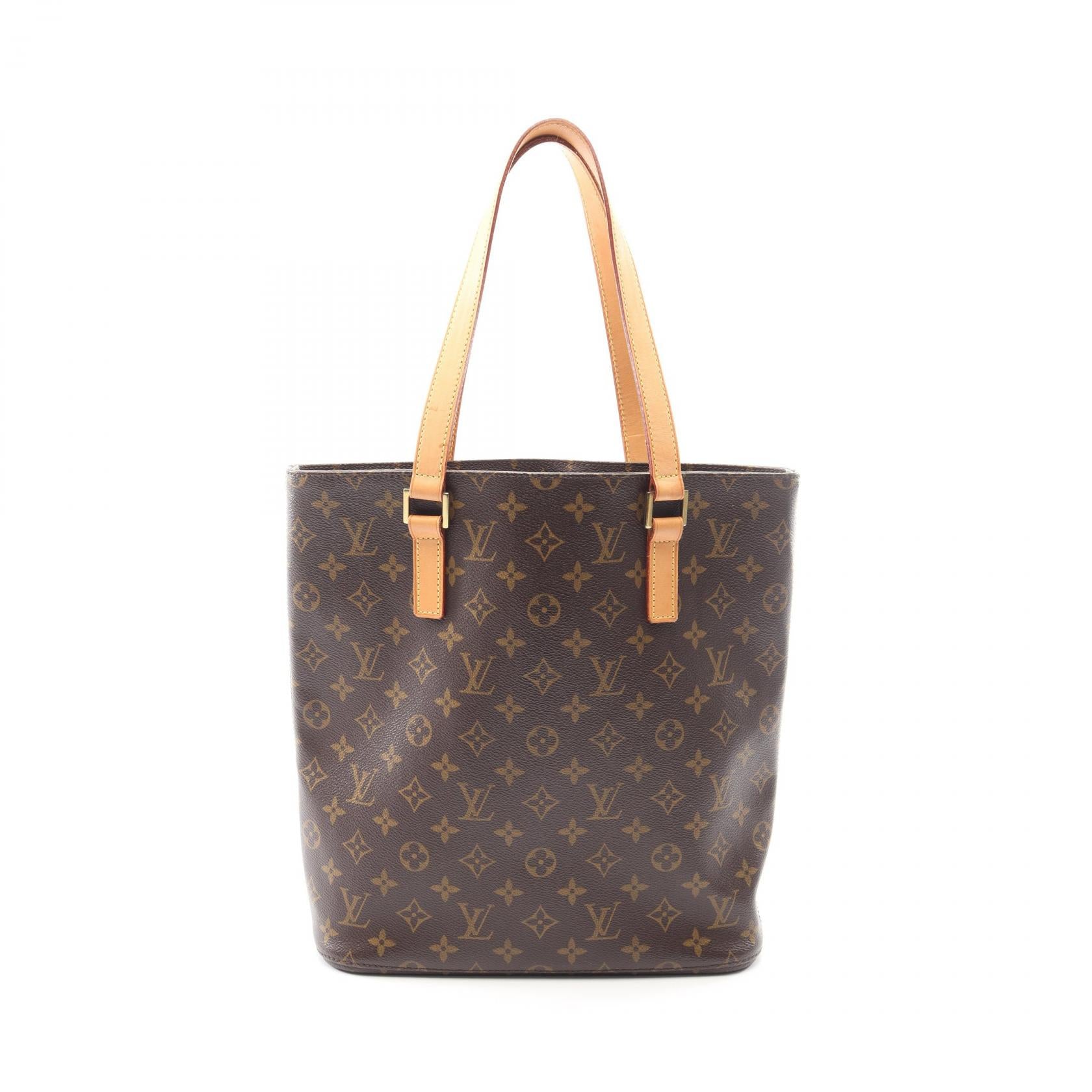 ヴァヴァンGM モノグラム ショルダーバッグ トートバッグ PVC レザー ブラウン ルイヴィトン バッグ LOUIS VUITTON