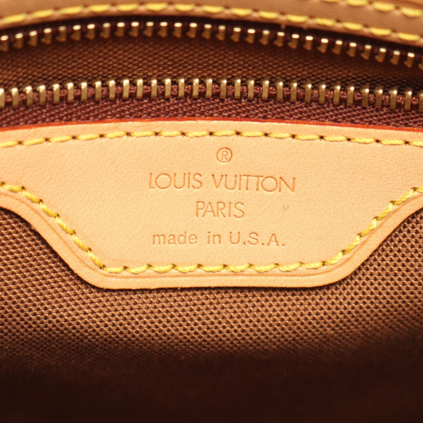 ヴァヴァンGM モノグラム ショルダーバッグ トートバッグ PVC レザー ブラウン ルイヴィトン バッグ LOUIS VUITTON