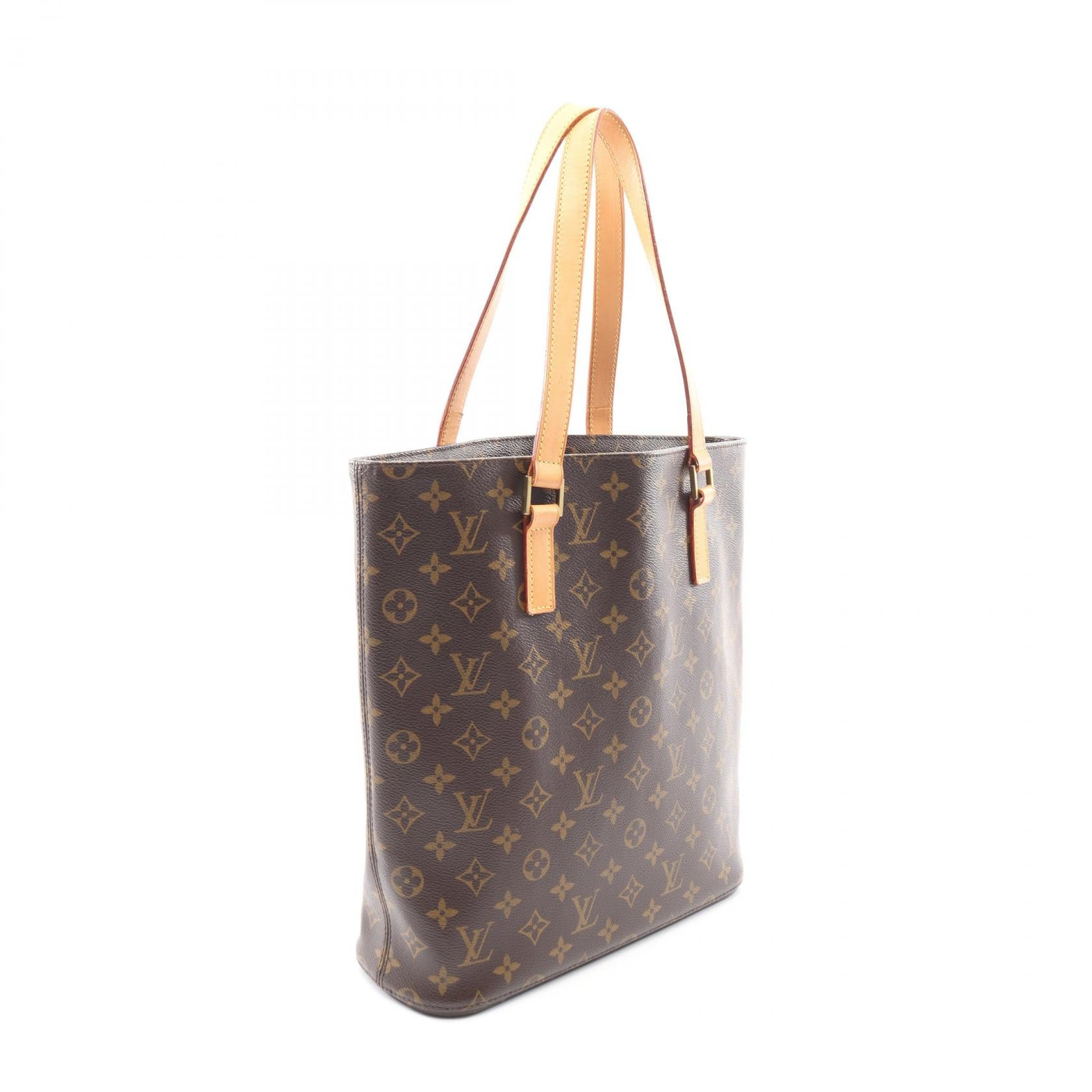 ヴァヴァンGM モノグラム ショルダーバッグ トートバッグ PVC レザー ブラウン ルイヴィトン バッグ LOUIS VUITTON