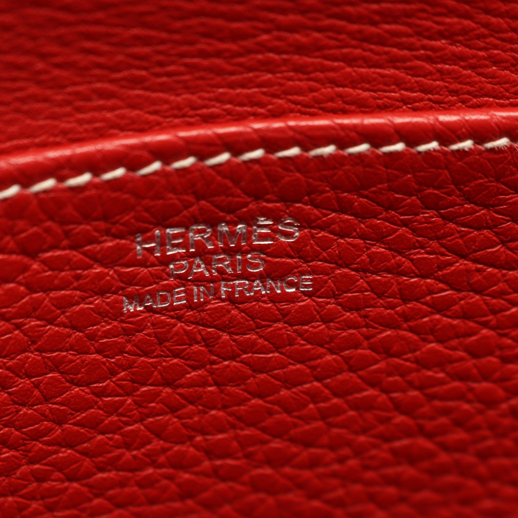 アルザン31 ルージュトマト 2WAY ハンドバッグ トリヨンクレマンス レッド シルバー金具 X刻印 エルメス バッグ HERMES