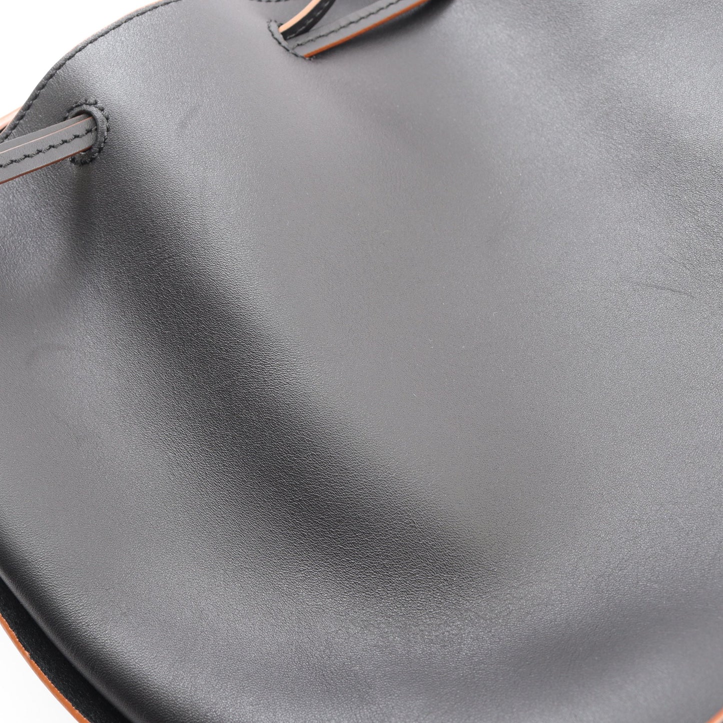 バルーンバッグ ミディアム 巾着 2WAY ショルダーバッグ レザー ブラック ロエベ バッグ LOEWE