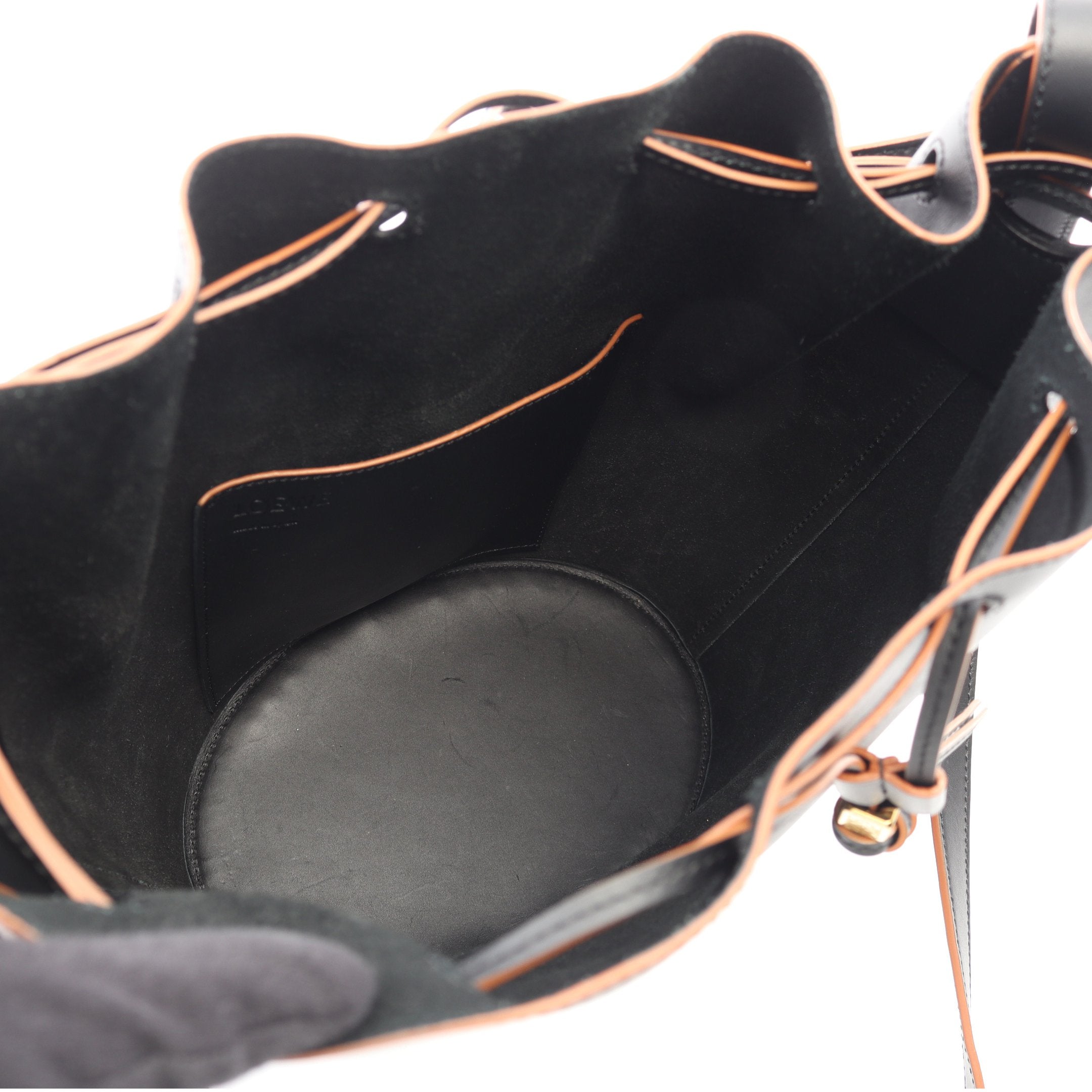 バルーンバッグ ミディアム 巾着 2WAY ショルダーバッグ レザー