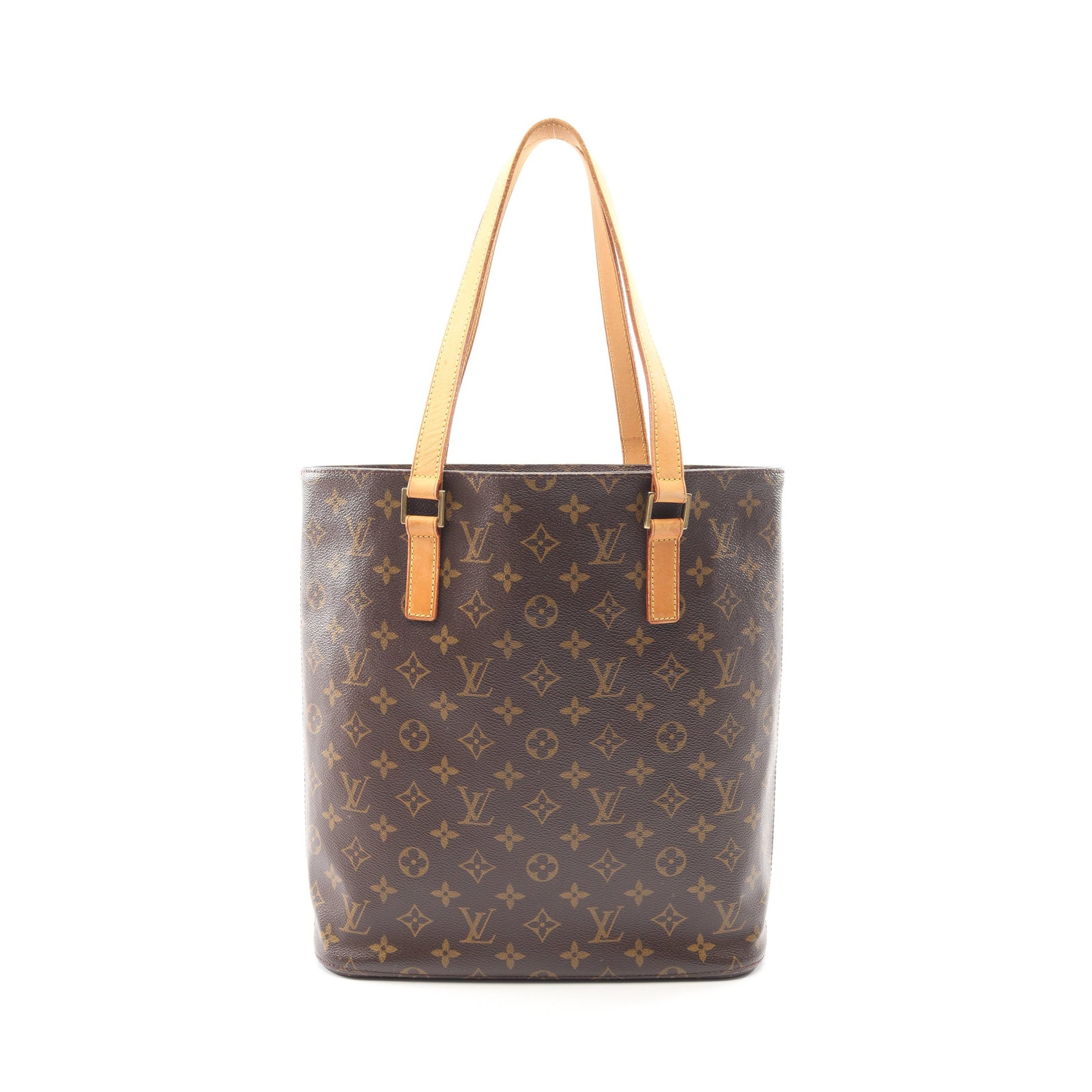 ヴァヴァンGM モノグラム ショルダーバッグ トートバッグ PVC レザー ブラウン ルイヴィトン バッグ LOUIS VUITTON