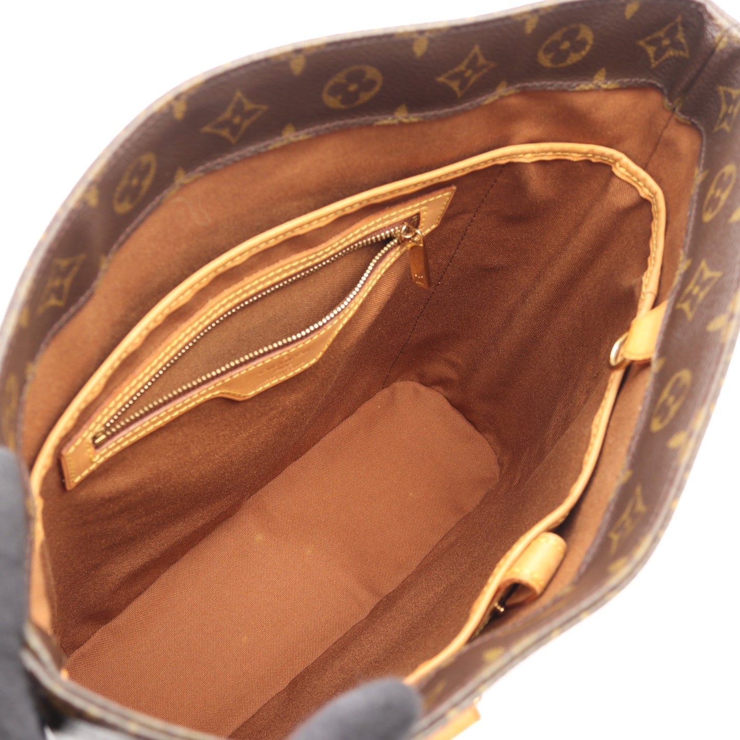 ヴァヴァンGM モノグラム ショルダーバッグ トートバッグ PVC レザー ブラウン ルイヴィトン バッグ LOUIS VUITTON