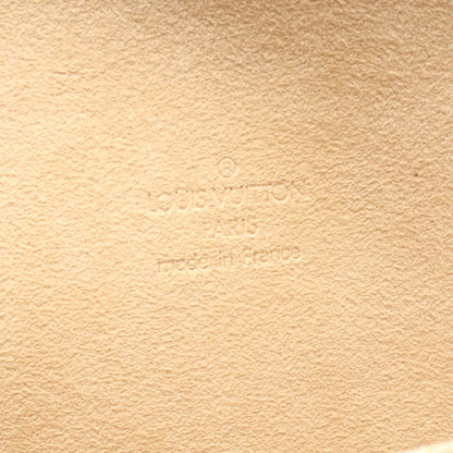 ポシェットフロランティーヌ モノグラム ボディバッグ ウエストバッグ PVC レザー ブラウン ルイヴィトン