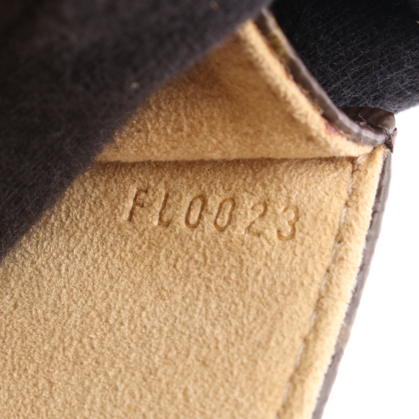 ポシェットフロランティーヌ モノグラム ボディバッグ ウエストバッグ PVC レザー ブラウン ルイヴィトン