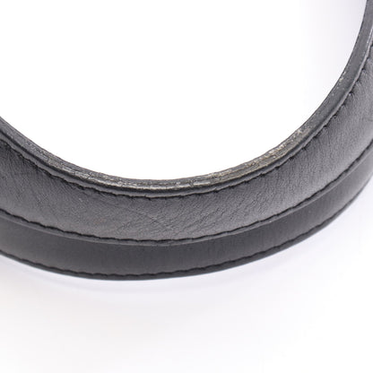 ニュートラベルラインMM ハンドバッグ トートバッグ ナイロンキャンバス レザー ブラック ゴールド金具 シャネル