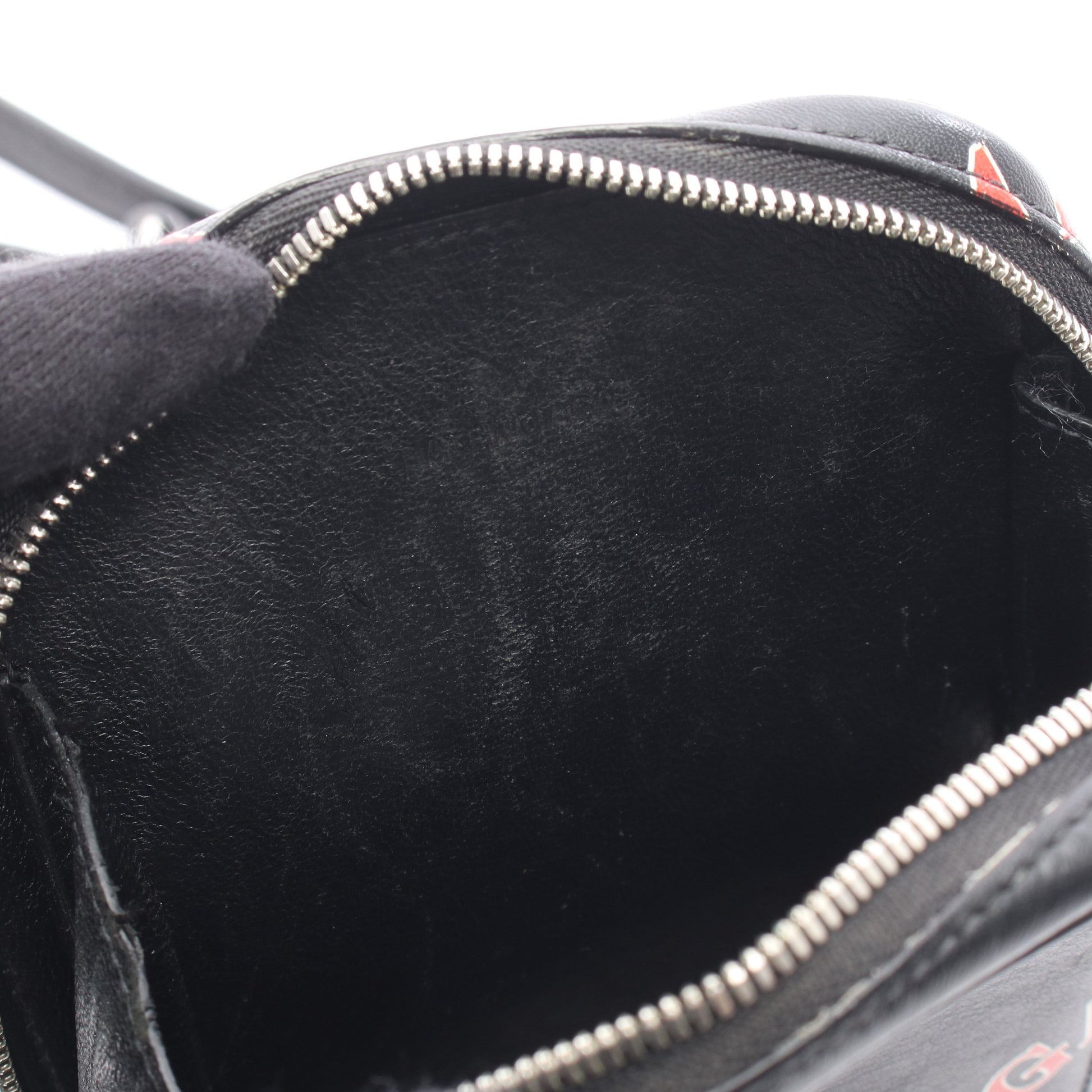 CASH ZIP PHONE HOLDER ショルダーバッグ レザー ブラック レッド ホワイト バレンシアガ バッグ BALENCIAGA