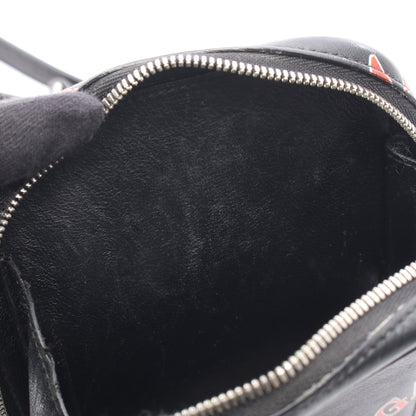 CASH ZIP PHONE HOLDER ショルダーバッグ レザー ブラック レッド ホワイト バレンシアガ バッグ BALENCIAGA