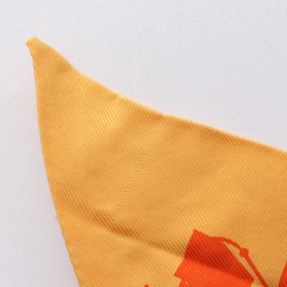 ツイリー Rayons X リボン リボン スカーフ シルク オレンジ イエロー エルメス 財布・小物 HERMES