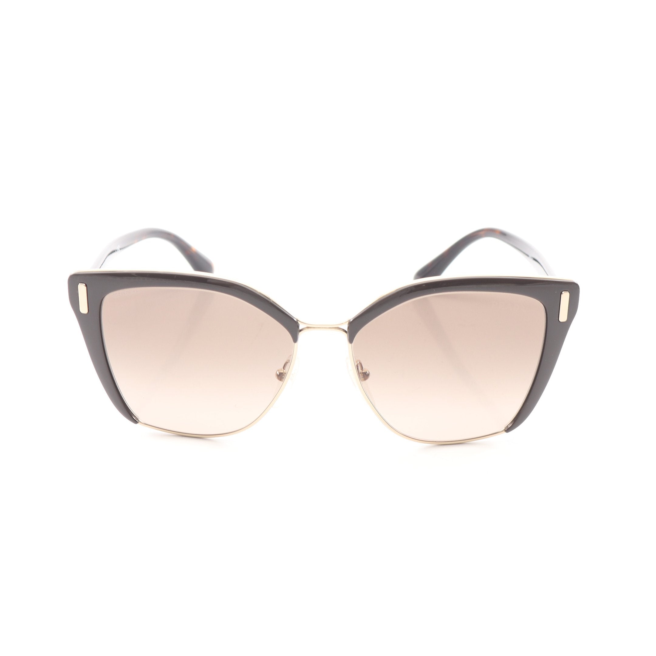 プラダ PRADA サングラス 衣料品 プラスチック / GP レディース ブラウン系 【中古】 サングラス GP ブラウン ゴールド プラダ – RECLO