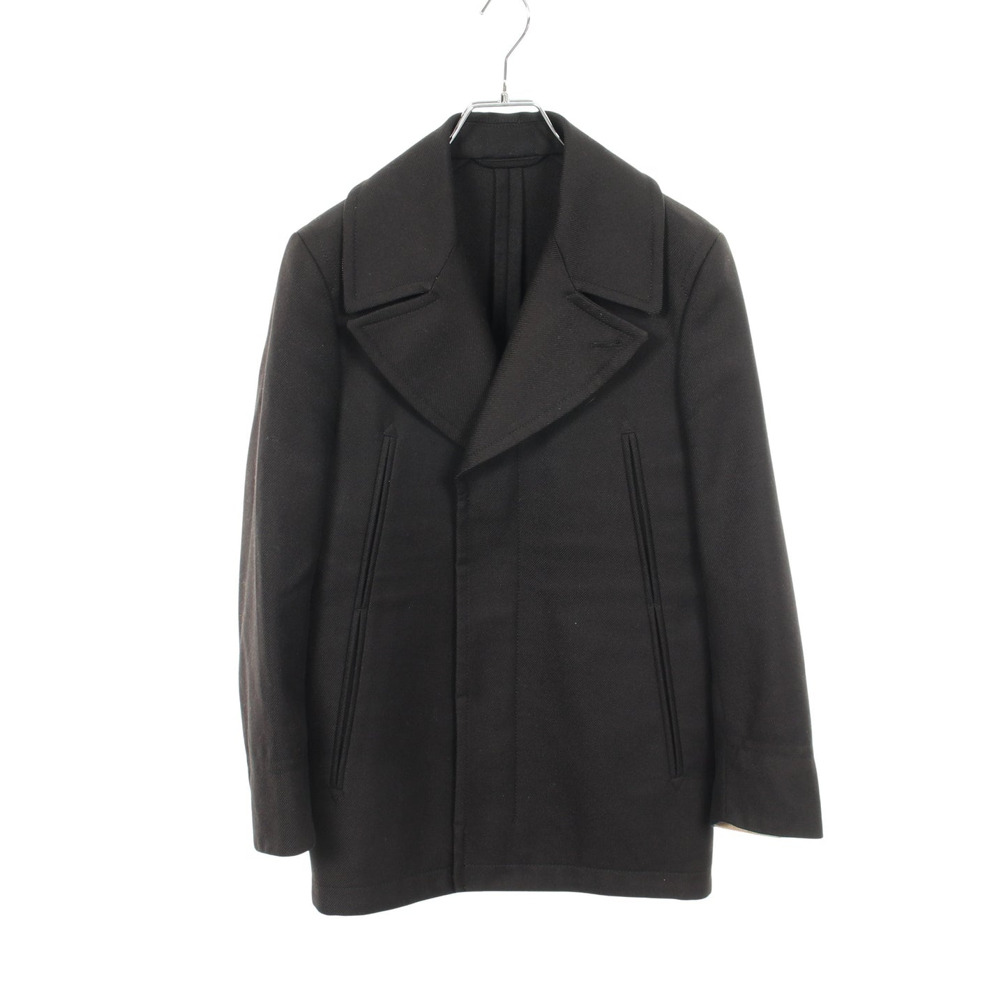 ショート チェスターコート ウール ブラック メゾンマルジェラ14 アウター Maison Margiela 14