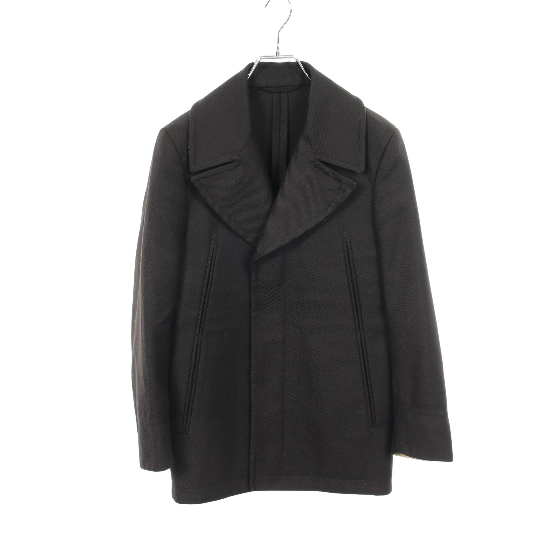 ショート チェスターコート ウール ブラック メゾンマルジェラ14 アウター Maison Margiela 14
