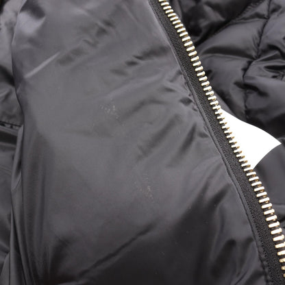 The Cube TREFE フード付き ダウンコート ナイロン ブラック マックスマーラ アウター Max Mara