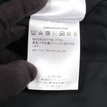DEREK フード付き ジャケット ナイロン ブラック モンクレール アウター MONCLER