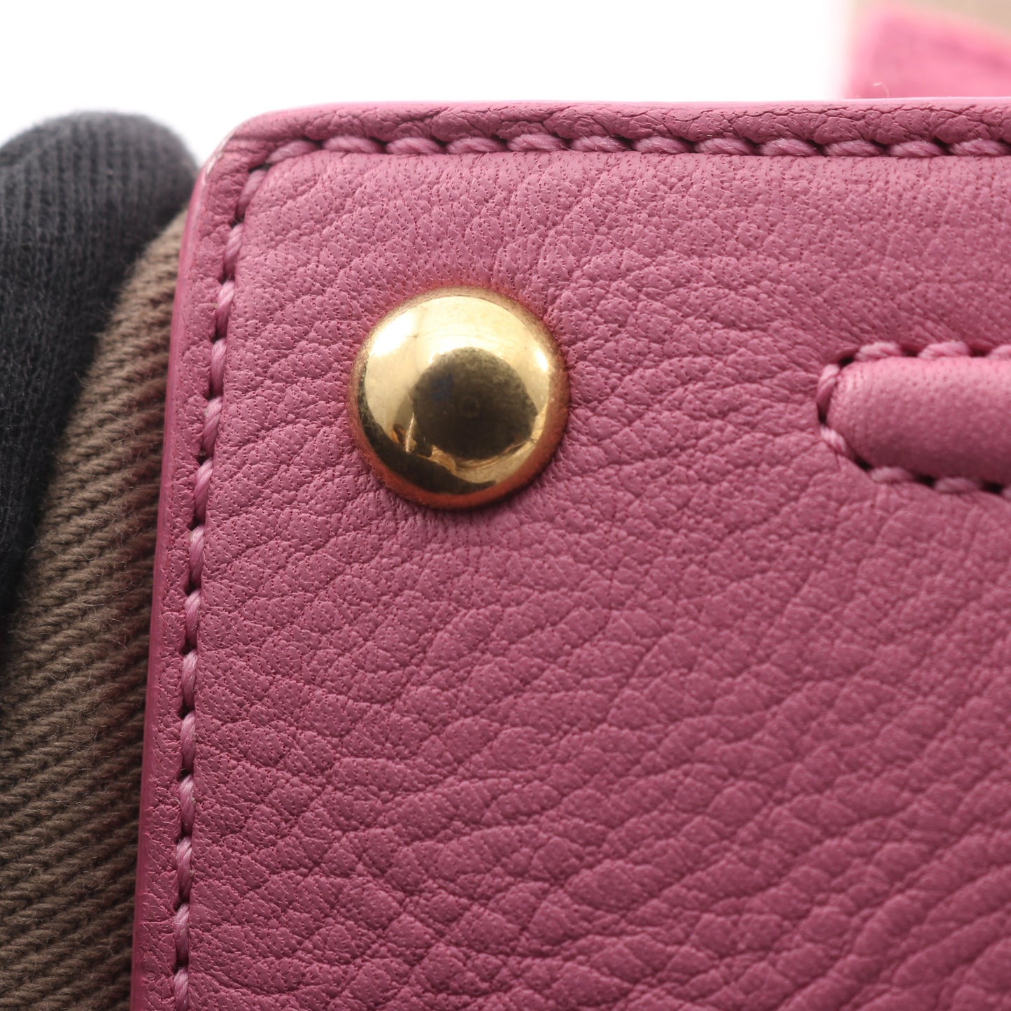 ミューズトゥ ハンドバッグ レザー キャンバス ピンク ベージュ イヴサンローラン バッグ YVES SAINT LAURENT