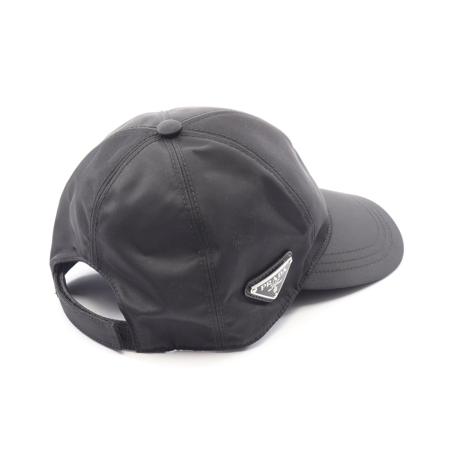 Re-Nylon ベースボール キャップ ナイロン ブラック プラダ 財布・小物 PRADA