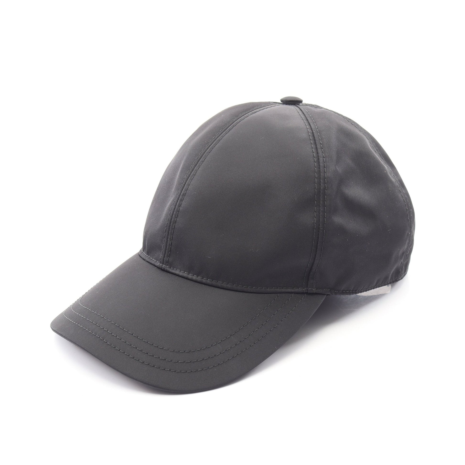 Re-Nylon ベースボール キャップ ナイロン ブラック プラダ 財布・小物 PRADA