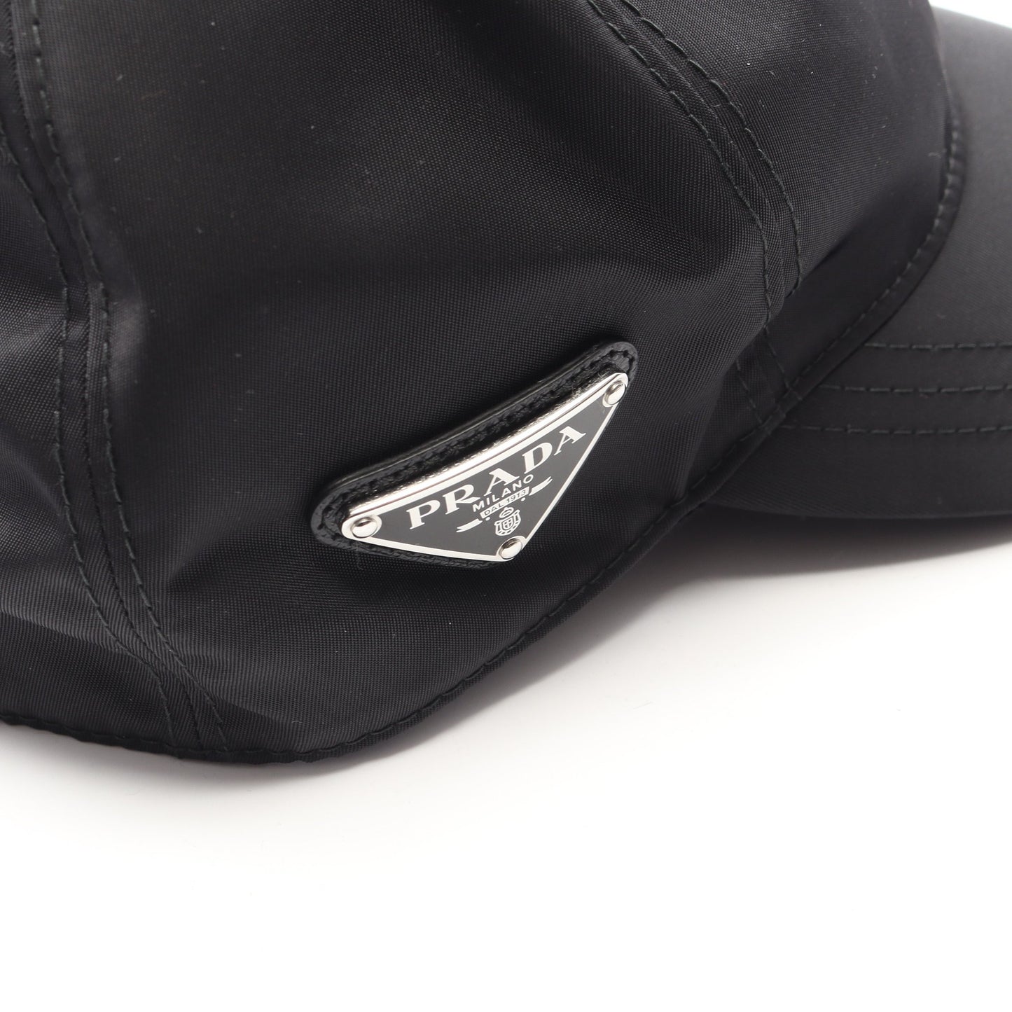 Re-Nylon ベースボール キャップ ナイロン ブラック プラダ 財布・小物 PRADA