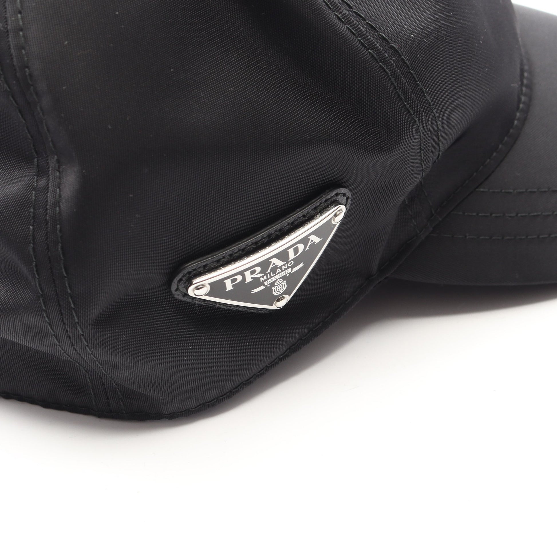 Re-Nylon ベースボール キャップ ナイロン ブラック プラダ 財布・小物 PRADA