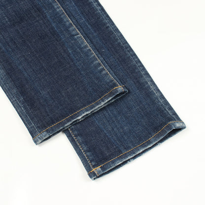 Cool Guy Jean ボタンフライ ダメージ加工 デニムパンツ コットン ブルー ディースクエアード ボトムス DSQUARED2
