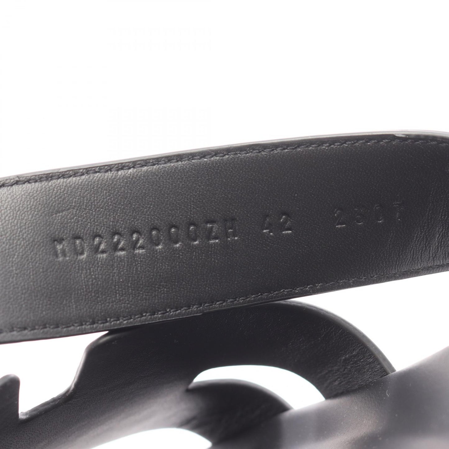 シプレ スライドサンダル レザー ブラック エルメス シューズ HERMES