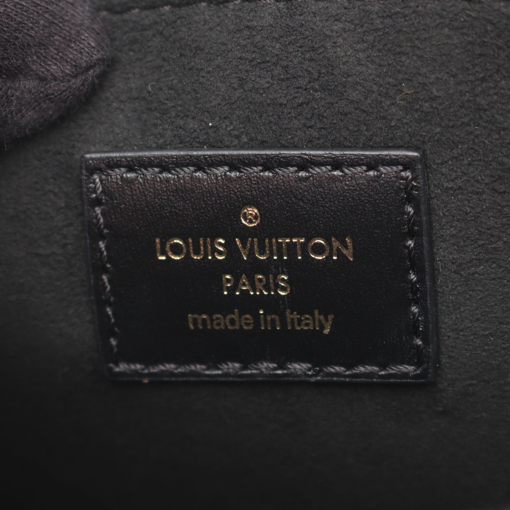 ドーフィーヌMM モノグラム 2WAY チェーンショルダーバッグ PVC レザー オフホワイト ブラック ルイヴィトン バッグ LOUIS VUITTON