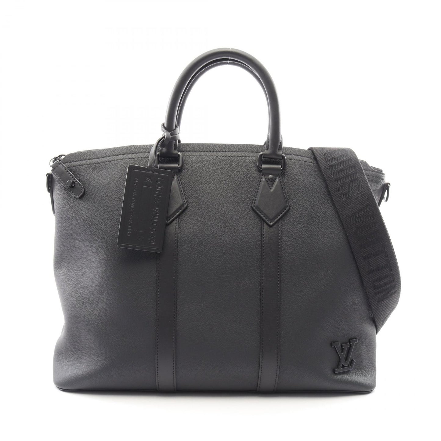 ロックイット LVアエログラム ノワール 2WAY ハンドバッグ トートバッグ レザー ブラック ルイヴィトン バッグ LOUIS VUITTON