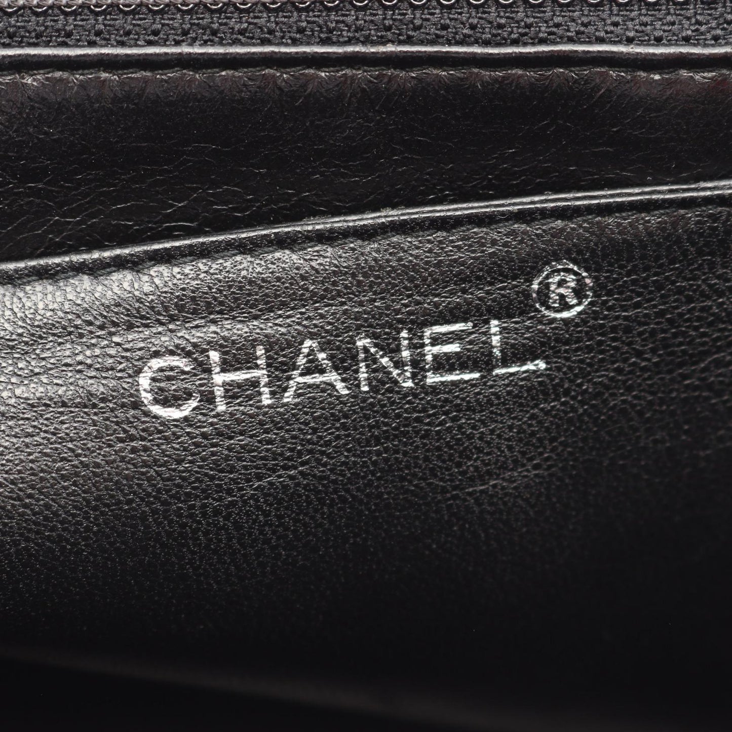 マトラッセ トップハンドル ハンドバッグ キャビアスキン ブラック シルバー金具 シャネル バッグ CHANEL
