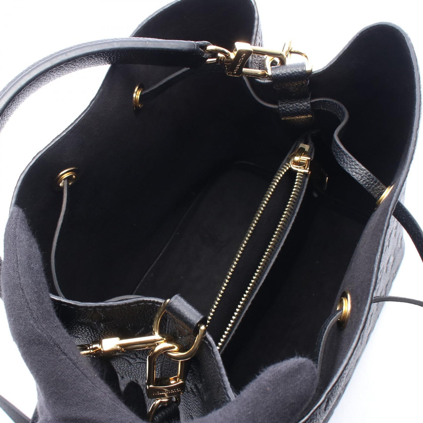 ネオノエ モノグラムアンプラント ノワール 2WAY ハンドバッグ レザー ブラック ルイヴィトン バッグ LOUIS VUITTON