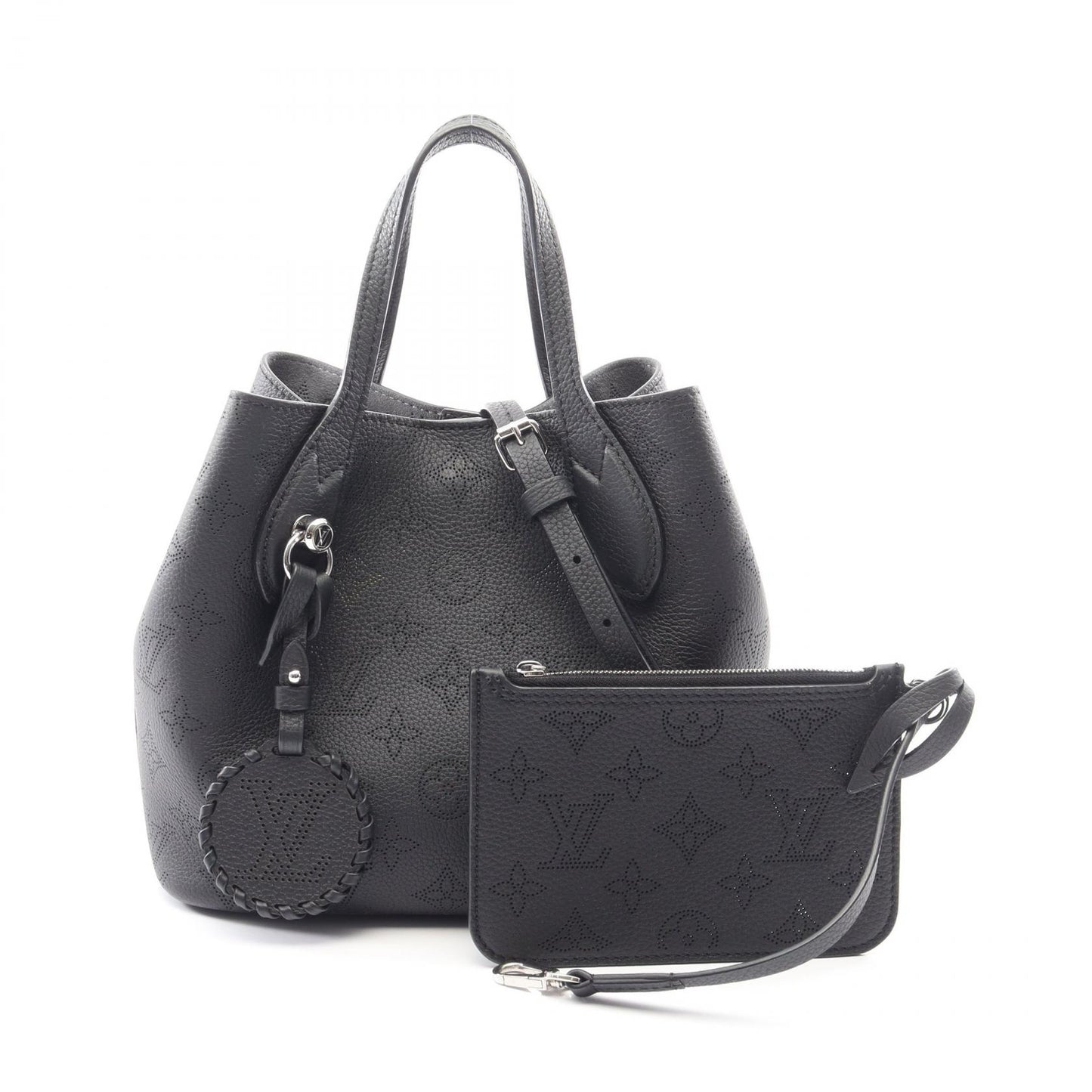 ブロッサムPM マヒナ ノワール 2WAY ハンドバッグ レザー ブラック ルイヴィトン バッグ LOUIS VUITTON