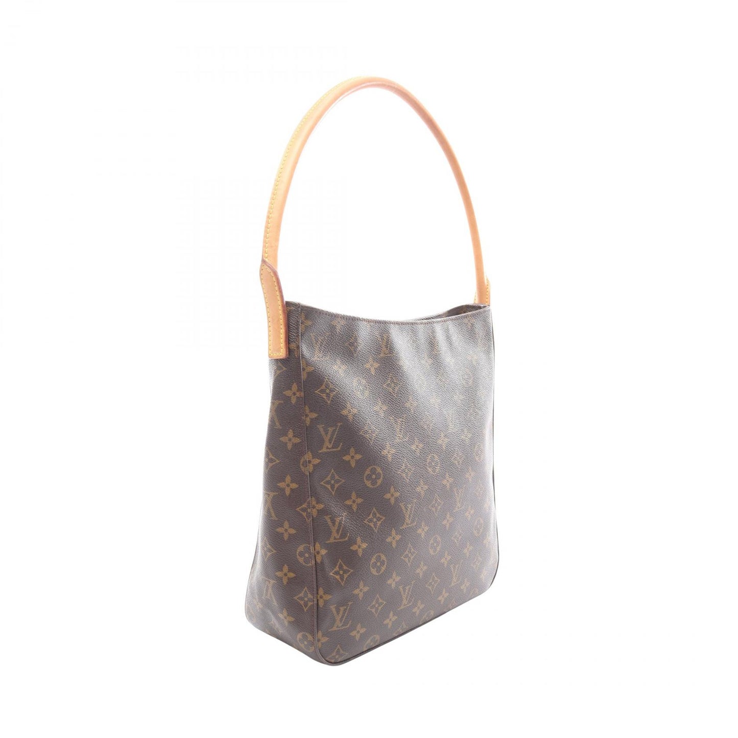 ルーピングGM モノグラム ショルダーバッグ PVC レザー ブラウン ルイヴィトン バッグ LOUIS VUITTON