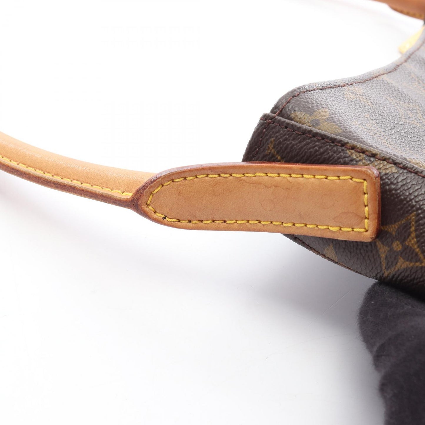 ルーピングGM モノグラム ショルダーバッグ PVC レザー ブラウン ルイヴィトン バッグ LOUIS VUITTON