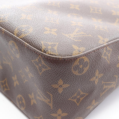 ルーピングGM モノグラム ショルダーバッグ PVC レザー ブラウン ルイヴィトン バッグ LOUIS VUITTON